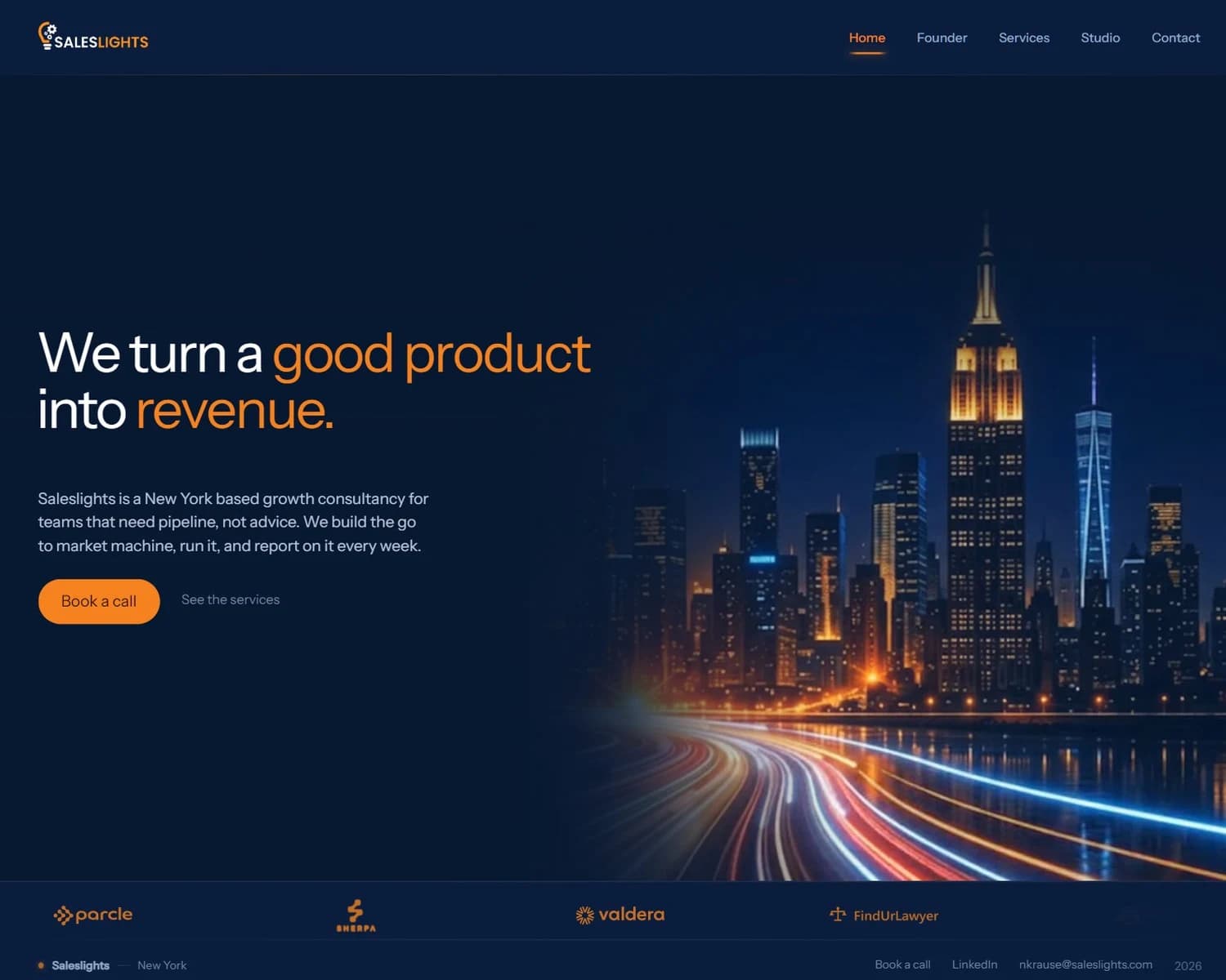 Saleslights, AI Sales Video Platform preview